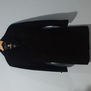 G-STAR Black Midnight Wool Frock Coat